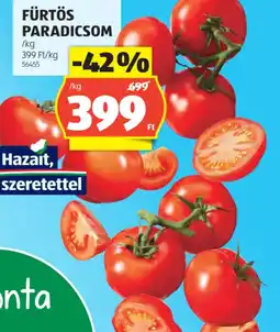 ALDI Fürtös paradicsom ajánlat