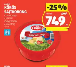 ALDI Hajdú Körös Sajtkorong ajánlat
