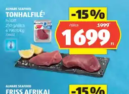 ALDI Almare Seafood Tonhalfilé ajánlat