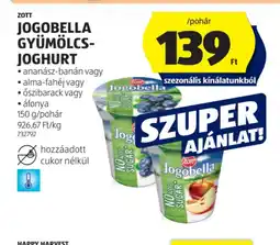 ALDI Jogobella Gyümölcs-Joghurt ajánlat
