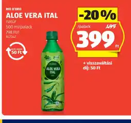 ALDI Rio D'Oro Aloe Vera Ital ajánlat
