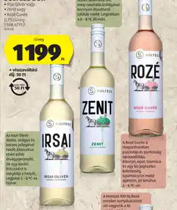 ALDI Soltész Bor ajánlat