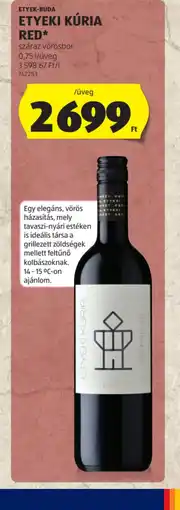 ALDI Etyeki Kúria Red ajánlat