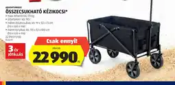 ALDI Adventuridge Összecsukhat Kézikocsi ajánlat