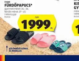 ALDI Crane Fürdőpapucs ajánlat