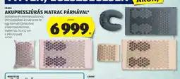 ALDI Crane Akupresszúrás Matrac Párnával ajánlat