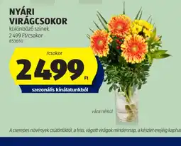ALDI Nyári virágcsokor ajánlat