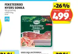 ALDI Feketeerdei nyers sonka ajánlat
