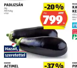 ALDI Padlizsán ajánlat