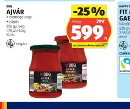 ALDI BBQ Ajvár ajánlat