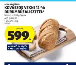 ALDI Kovászos Vekni 12% durumbúzaliszttel ajánlat