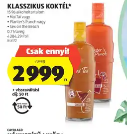 ALDI Klasszikus Koktél ajánlat