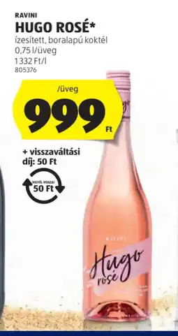 ALDI Ravini Hugo Rosé ajánlat