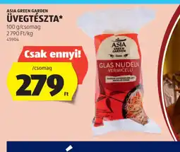ALDI Asia Green Garden Üvegtészta ajánlat