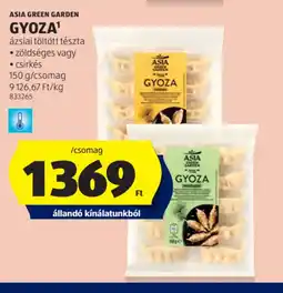 ALDI Asia Green Garden Gyoza ajánlat