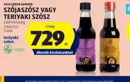 ALDI Asia Green Garden Szjás vagy Teriyaki Szsz ajánlat