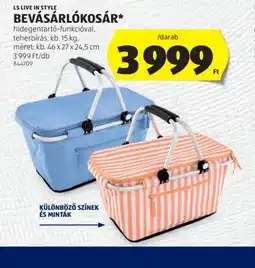 ALDI LS Live in Style Bevásárlkosár ajánlat