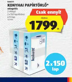 ALDI Kokett Konyhai Papírtörlő ajánlat