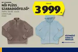 ALDI Női plüss szabadidőfelső ajánlat