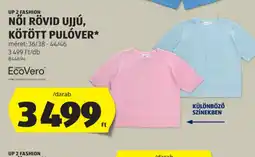 ALDI Női rövid ujjú, kötött pulver ajánlat