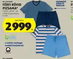 ALDI UP 2 Fashion Férfi rövid pizsama ajánlat