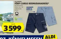 ALDI Férfi Cargo Bermudanadrág ajánlat