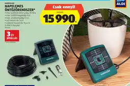 ALDI Gardenline Napelemes Öntözőrendszer ajánlat