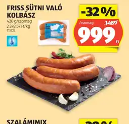 ALDI Friss Sütni Val Kolbász ajánlat