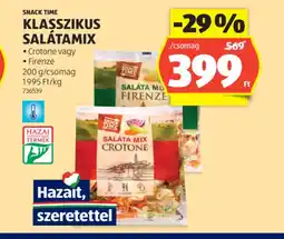 ALDI Snack Time Klasszikus Salátamix ajánlat