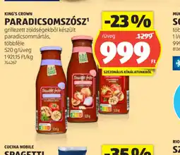 ALDI King's Crown Paradicsomszsz ajánlat