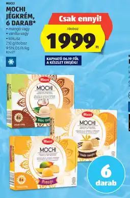 ALDI Mucci mochi jégkrém ajánlat