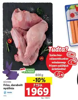 Lidl Húsfarm Friss, darabolt nyúlhús ajánlat