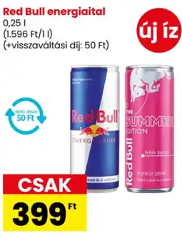 Spar Red Bull energiaital ajánlat