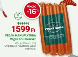 Herbaház VEGÁN MANUFAKTÚRA Vegan Grill Bászka ajánlat