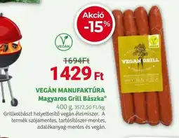 Herbaház VEGÁN MANUFAKTÚRA Magyaros Grill Bászka ajánlat