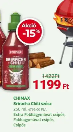Herbaház CHIMAX Sriracha Chili szósz ajánlat
