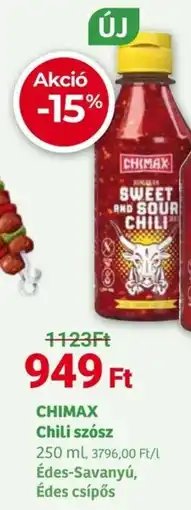 Herbaház CHIMAX Chili szósz ajánlat
