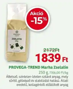Herbaház PROVEGA-TREND Marha Zselatin ajánlat