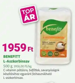 Herbaház Benefitt L-Aszkorbinsav ajánlat