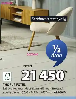JYSK Thorup fotel ajánlat