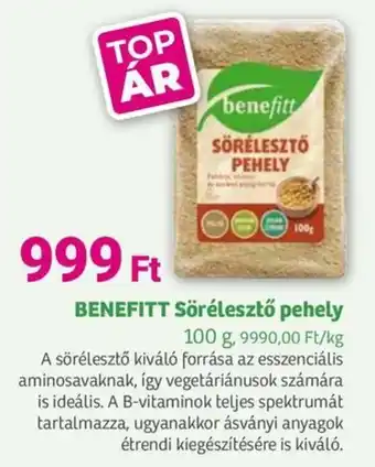 Herbaház Benefitt Sörélesztő pehely ajánlat