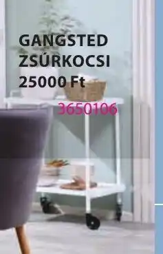JYSK Gangsted zsúrkocsi ajánlat
