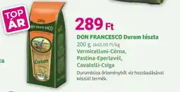 Herbaház DON FRANCESCO Durum tészta ajánlat