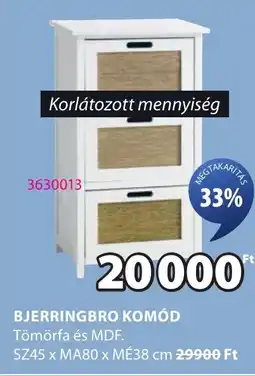 JYSK Bjerringbro komód ajánlat