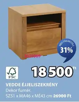 JYSK Vedde éjjeliszekrény ajánlat