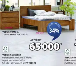 JYSK Vedde ágykeret ajánlat