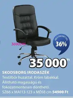 JYSK Skodsborg irodaszék ajánlat