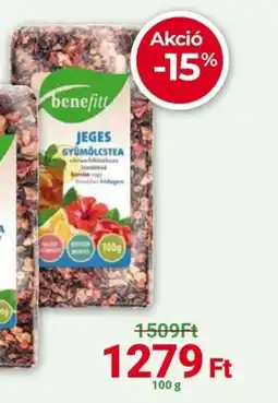 Herbaház Benefitt Jeges Gyümölcstea ajánlat