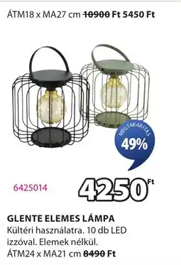 JYSK Glente elemes lámpa ajánlat