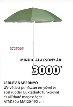 JYSK Jerlev napernyő ajánlat